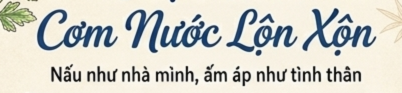 cơm nước lộn xộn