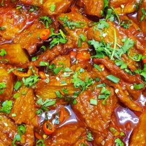 Chả cá sốt cà